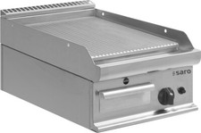 Gas-Griddleplatte Tischmodell E7/Ktg1Bbr, Ma&szlig;e: B 400, Bratplatte: 395 X T 700,