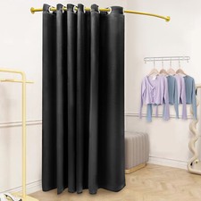 C-Shaped Privacy Protection Changing Room for Corners, Wall-Mounted Design