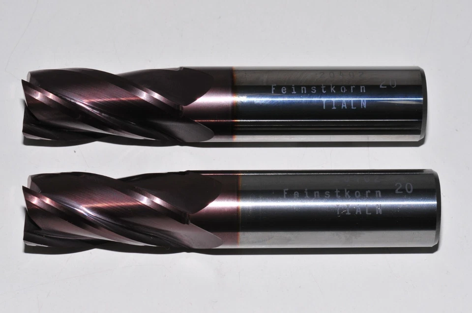HM-Fräser Ø 20 mm Garant Feinstkorn TIALN 2 Stück RHV17075 - Bild 2 von 4