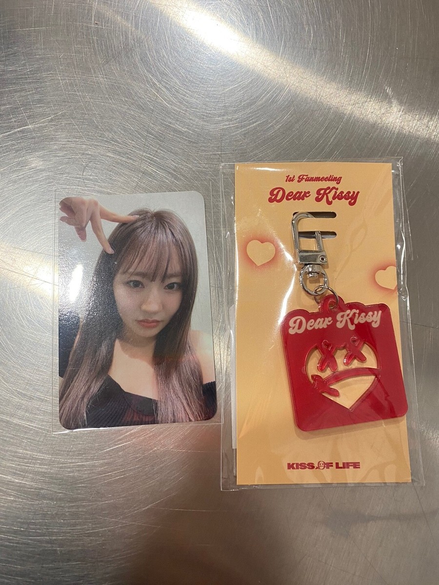 KISS OF LIFE kiof - keyring photocard 1ST FANMEETING [Dear