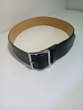 Dutyman 1611 Black Genuine Leather  1 3/4" Duty Belt Size 34