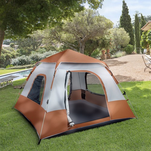 Spring Quick Opening Four-Person Family Tent Camping Tent outdoor camping tent - Picture 5 of 13