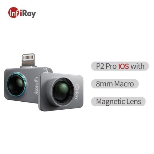 InfiRay P2 PRO+ IOS Xinfrared Imager Infrared Thermal Camera+Magnetic Macro lens - Afbeelding 1 van 6