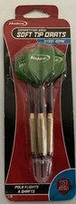 Halex Competition 2000 Soft Tip Darts 17G 3 Steel Core For Learning Green