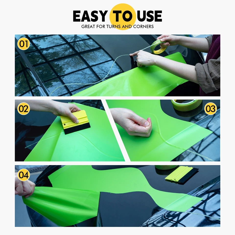 Cinta sin cuchillos línea de acabado segura de 5-50 m para envoltura de vinilo de automóvil PPF corte de película ENVÍO EN EE. UU. Foto 4 de 4