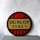 Dunlop Tyres Vintage Heavy  Metal Sign XL  – 19.7" (50cm)