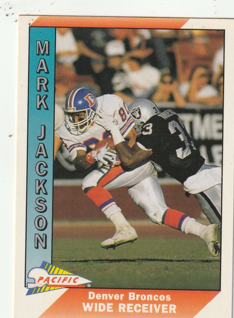 FREE SHIPPING-MINT-1991 Pacific Mark Jackson #118 BRONCOS PLUS BONUS CARDS