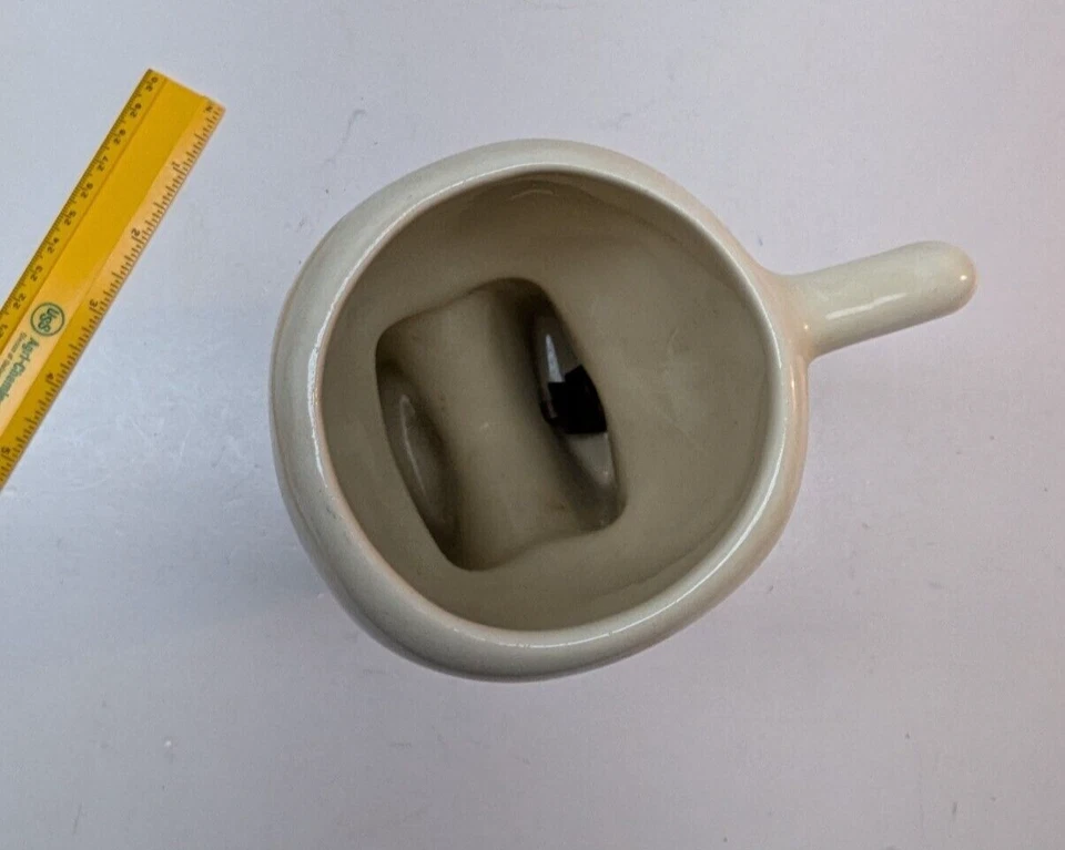 Taza de café publicidad dental en forma de diente taza de cerámica maceta floral rosa 6,5" Foto 3 de 4