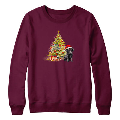 Labrador Weihnachtsszene Kinder Sweatshirt Hund Besitzer Tag Sportkugeln Stern...
