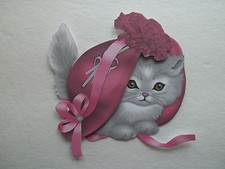 3D- U Pick- FL5 Flower Bear Kitten Love Scrapbook Card Embellishment