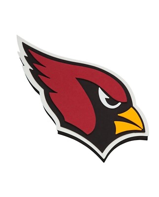 New NFL Arizona Cardinals 3D Fan Foam Logo Hand And Wall Sign Foamheads