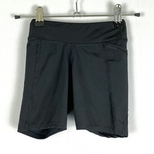 Z by Zella Little Girls Biker Shorts Size 4 Black Outside Pocket Athletic