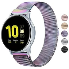 Milanese Metal Strap Watch Band For Samsung Galaxy Watch 4 5 6 7 40/44/42/43/47m