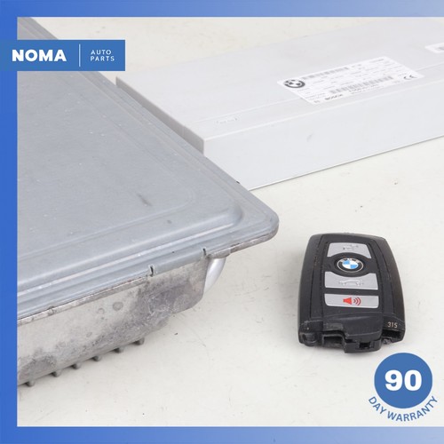09-13 BMW F10 550i 750Li N63 DME ECU Engine Computer CAS Module Key Set OEM - Picture 9 of 19