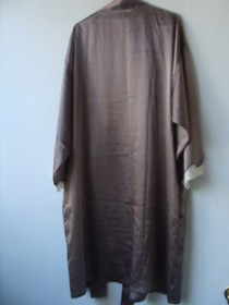  Women's Kimono Sexy Robe Belt Long Bathrobe V-neck Casual Loungewear, Size L-XL