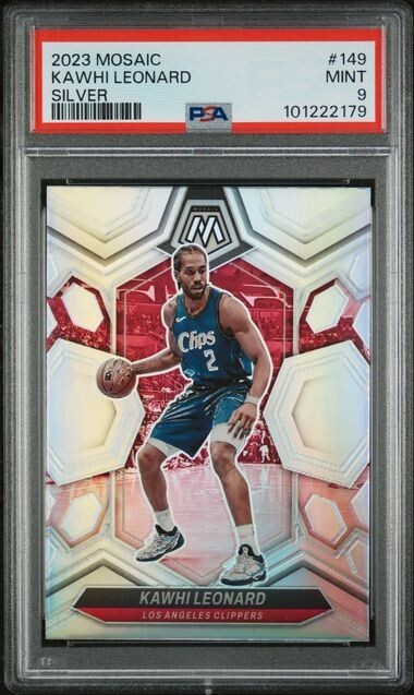 2023-24 Panini Mosaic - Kawhi Leonard #149 Silver Prizm for sale