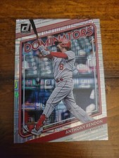 2022 Donruss Baseball #D-8 Anthony Rendon Angels Dominators Vector Parallel