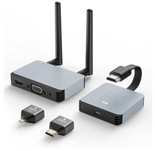 NEW in BOX- 4K Wireless HDMI Transmitter & Receiver Extender, 2.4/5GHz Streaming