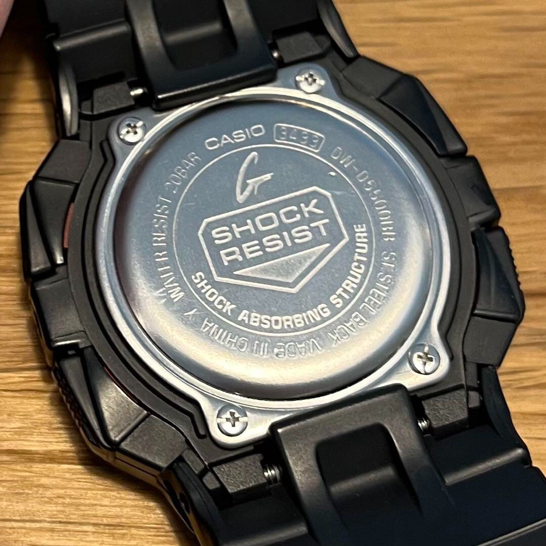 Casio G-Shock DW-D5500BB-1JF Men's Watch Black Digital