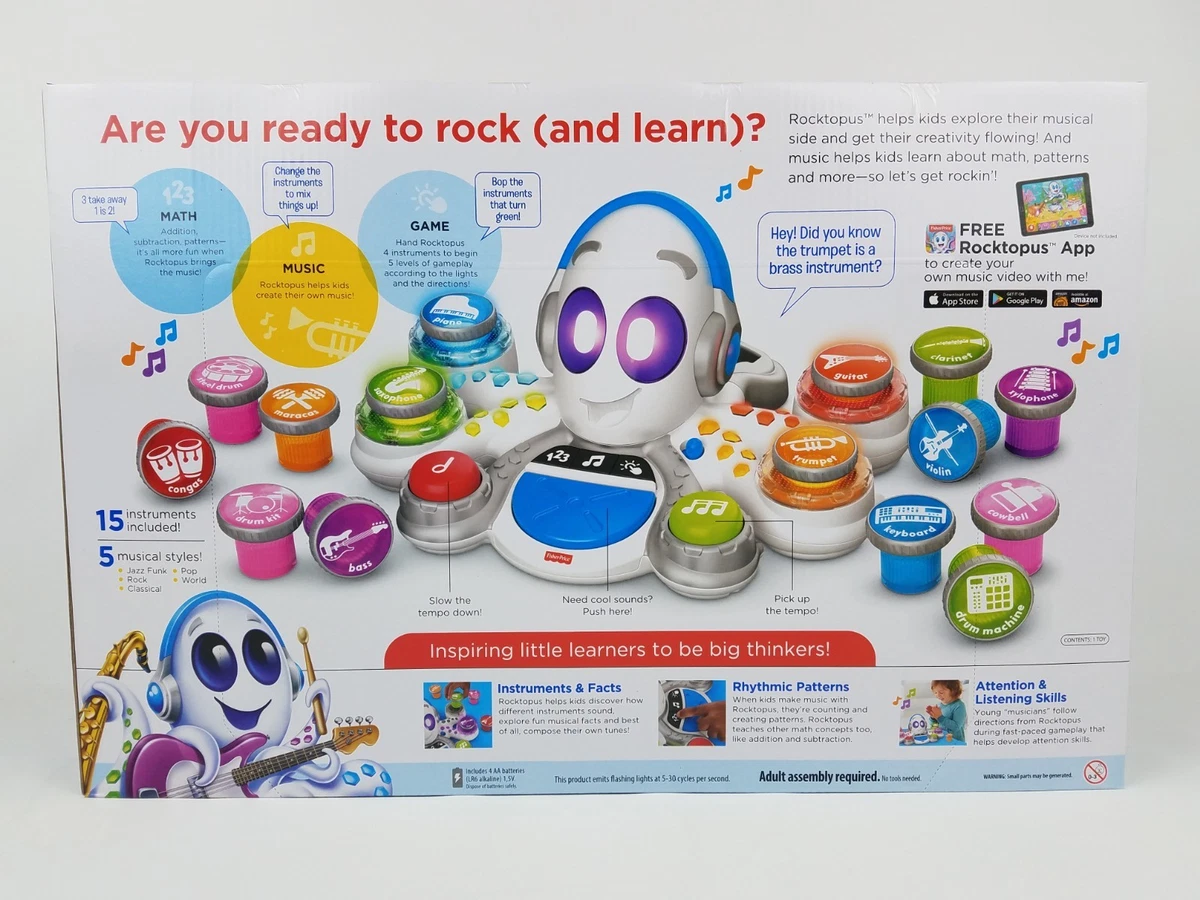 Fisher price best sale rocktopus amazon