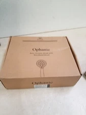 OPHANIE 12 Inch Rain Shower Head with Handheld (Chrome)