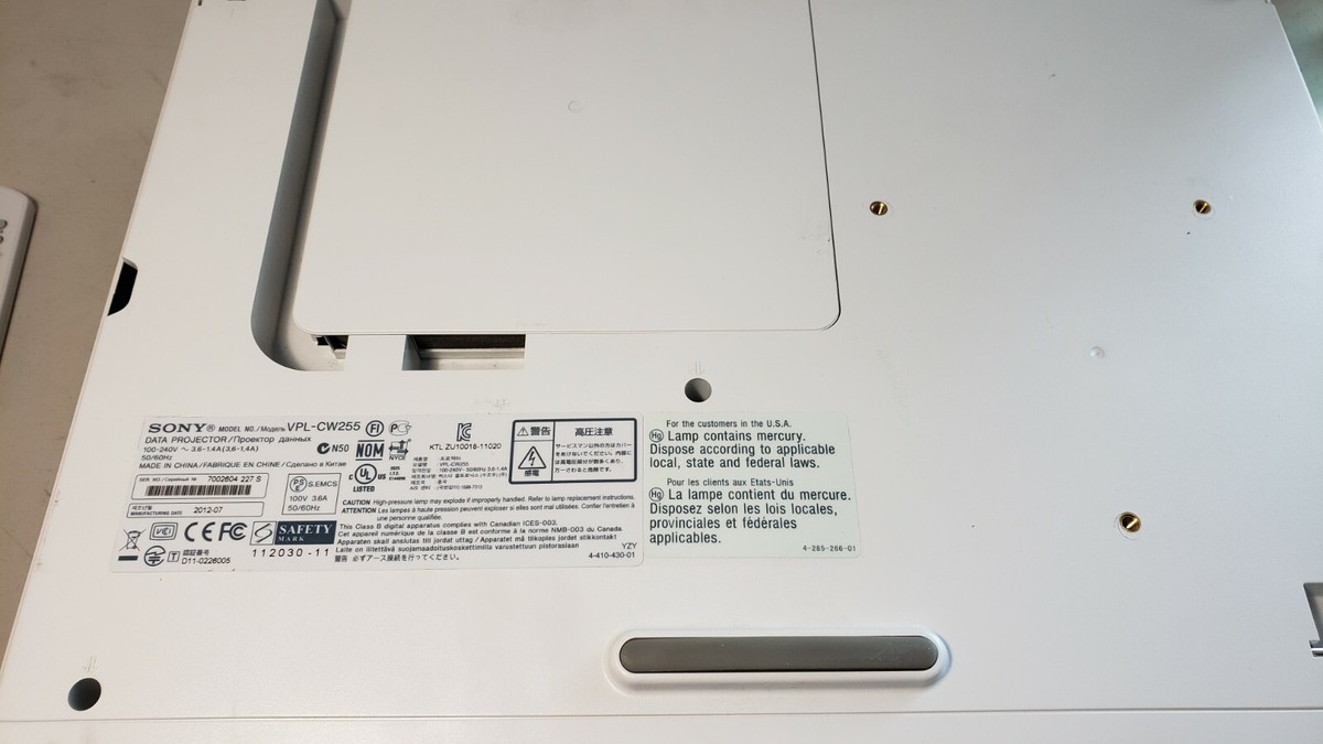 SONY プロジェクター本体 HDMI対応 VPL-CW255 VPL-CW255 | データプロジェクター | ソニー
