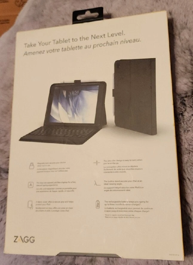 NEW! ZAGG Messenger Folio Tablet Keyboard Case for 9.7" iPad. FAST SHIPPING - Image 2 of 3