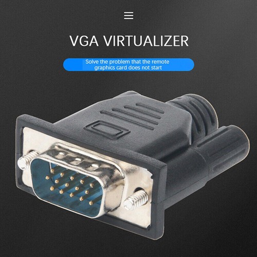 1080P 60HZ VGA Virtual Display Adapter EDID Headless Emulator Fake Adapter - Picture 5 of 5