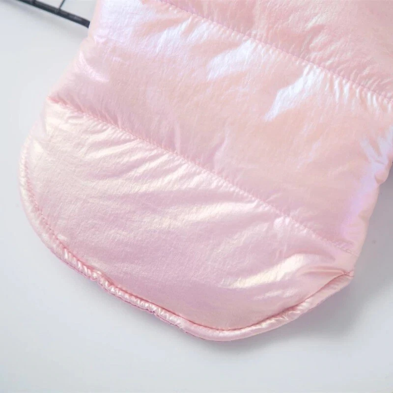 Shiny Puppy Pet Small Dog Cat Winter Warm Coat Padded Vest Jacket Sizes S M L - Image 4 of 4