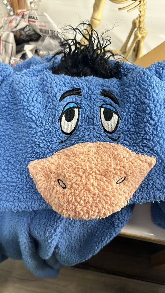 Eeyore Disfraz Halloween Nuevo XL Pijama Traje Unión Disney Foto 3 de 3