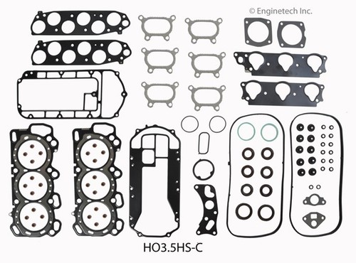 ENGINE REBUILD OVERHAUL KIT Fits: 2006-2008 HONDA PILOT 3.5L SOHC J35Z1 VTEC - Picture 2 of 9