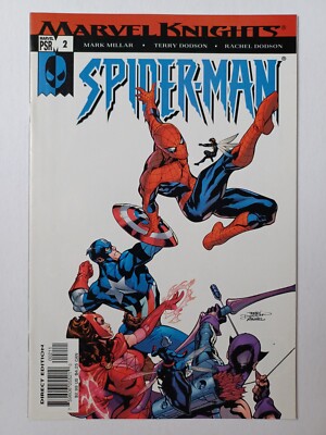 Marvel Knights Spider-Man #2 - Mark Millar + Terry Dodson - We Combine Shipping!