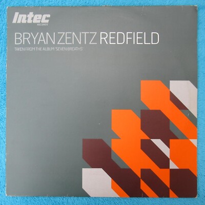 Bryan Zentz   Redfield 12'' Vinyl 2004 Intec Records INTEC25 breakbeat tech house