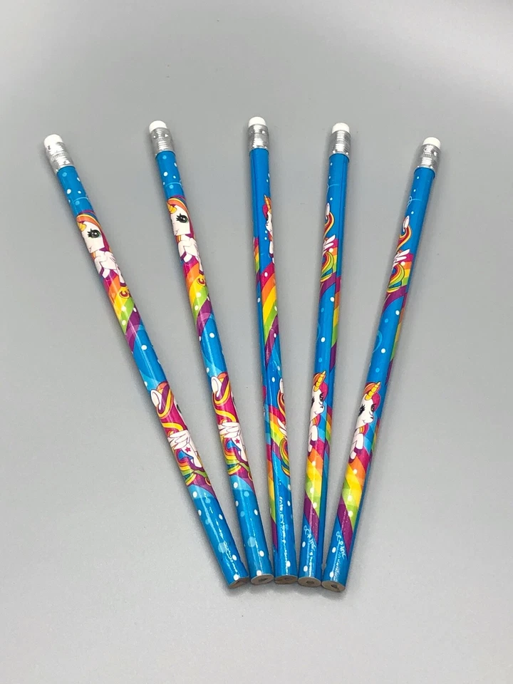 ¡¡Gran juego de 8 lápices de unicornio y borradores de unicornio!!! Foto 4 de 4