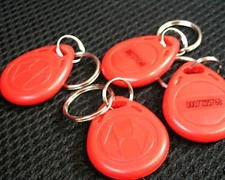 50pc New RFID 125KHz Proximity Token Tag Key Keyfobs IT2 hj