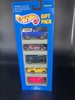 Vintage 1993 Hot Wheels Ford 5 Car Gift Pack Bronco T-Bird Stocker 1:64