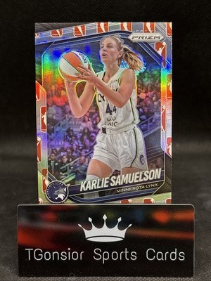 2025 Prizm WNBA - Karlie Samuelson #102 Logo Prizm - Minnesota Lynx