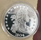 Liberty Silver Round 1 Ounce .999 Fine