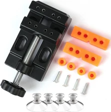 Mini Bench Clamp Table Vice Adjustable Jaws for Jewelry, Watch, Sculpture & DIY