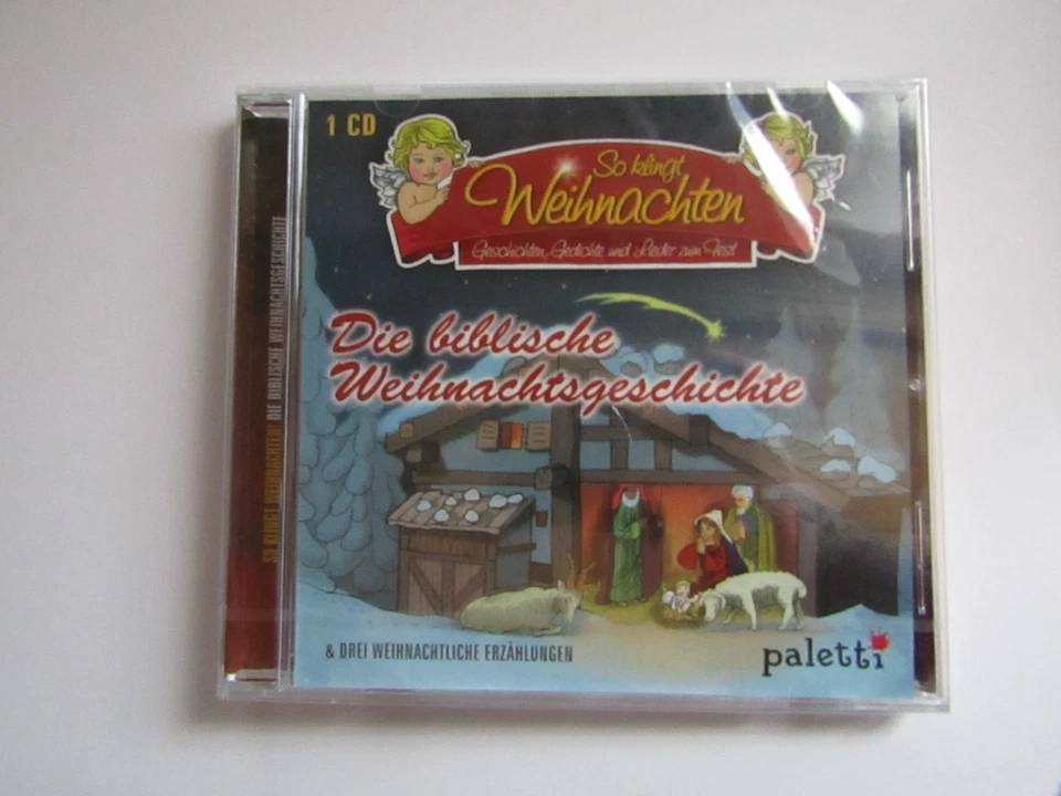 Die biblische Weihnachtsgeschichte & 3 Weihnachtliche Erzählungen Hörbuch CD  - Bild 3 von 3