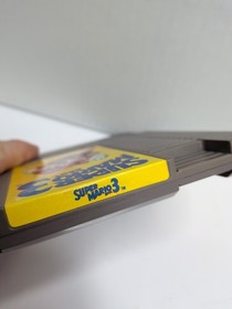 Super Mario Bros 3 - Nintendo NES - solo carrello autentico pulito e testato B2