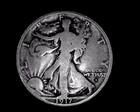 1917 D OBV. # 2 WALKING LIBERTY HALF DOLLAR