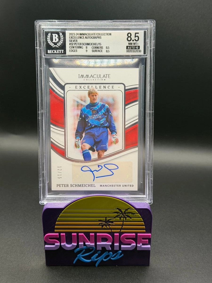 Peter Schmeichel Soccer Autographed Sports Trading Cards
