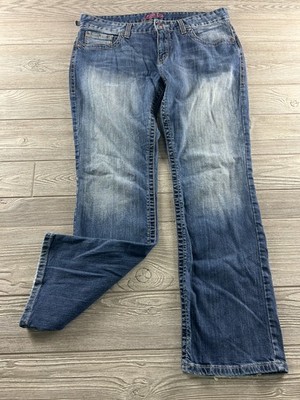 Cinch Ada Relaxed Fit Bootcut Jeans Womens 32/13R Dark Wash Denim