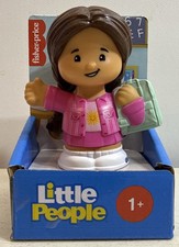 Fisher Price Little People School Girl with Bag Figure NEW