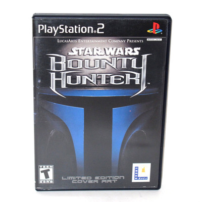 Star Wars: Bounty Hunter PS2 (PlayStation 2) Excellent Limited Edition Complete!