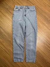 Vintage Calvin Klein Jeans Womens 12 Blue High Rise Mom Denim USA 90s Union Made