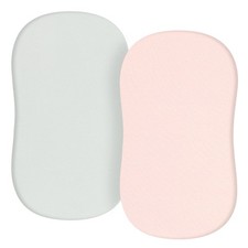 TILLYOU Baby Bassinet Sheets for Girls Boys, Fit for Hourglass Oval Rectangle