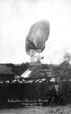 1909 Airship Disaster Redding California CA - Reprint