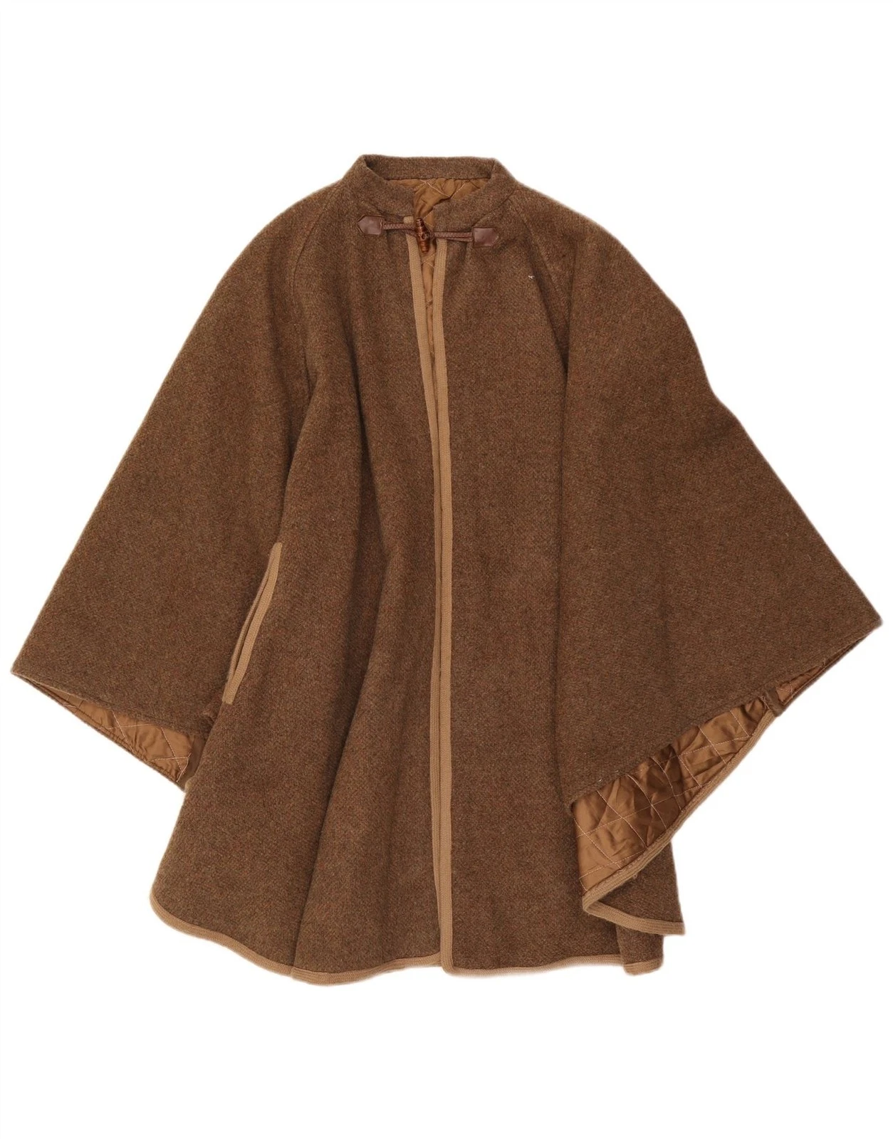 Vintage Womens Poncho Coat One Size Brown EB69
Opens in a new window or tab